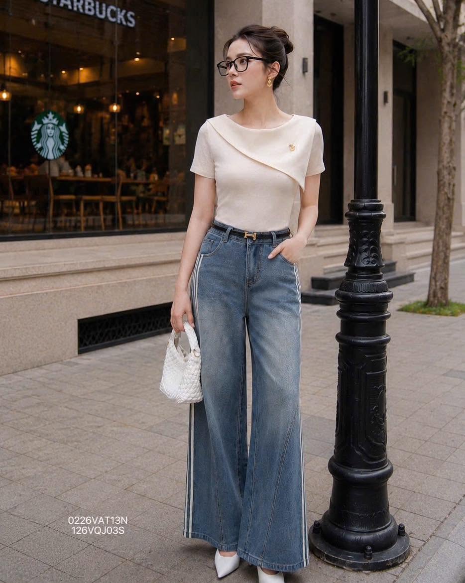 Quần suông dây đè 0126VQJ03S